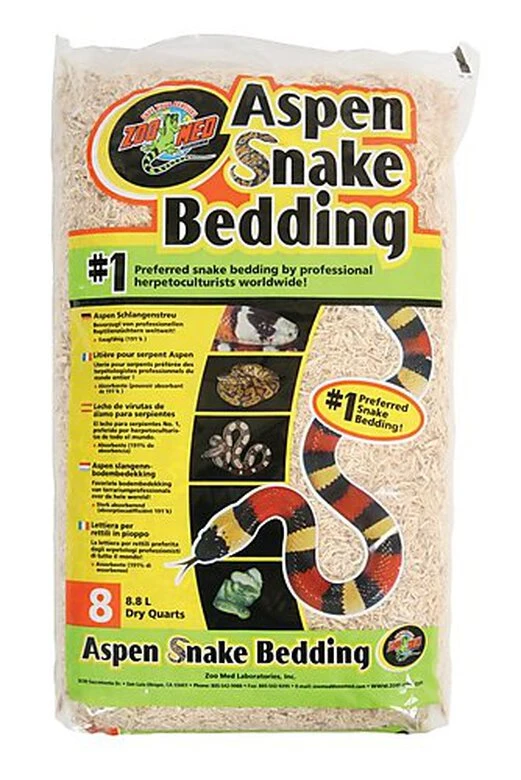 Zoomed - Litiere Snake Bedding Pour Serpent Aspen - 8,8L 3 Zoomed - Litiere Snake Bedding Pour Serpent Aspen - 8,8L