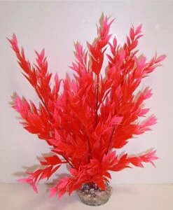 Décoration Plante En Plastique Buisson - Rose