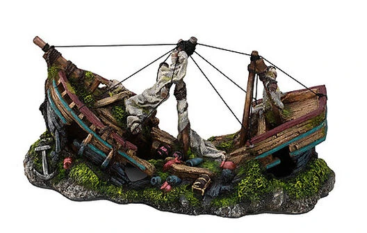Décoration Trois-Mâts Pour Aquarium 3 Décoration Trois-Mâts Pour Aquarium