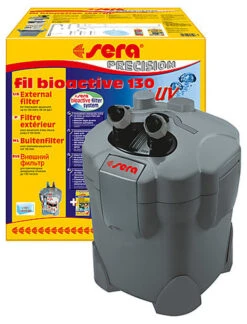 Sera - Filtre Extérieur Fil Bioactive 130 UV Jusqu'à 130L Pour Aquarium D'Eau Douce