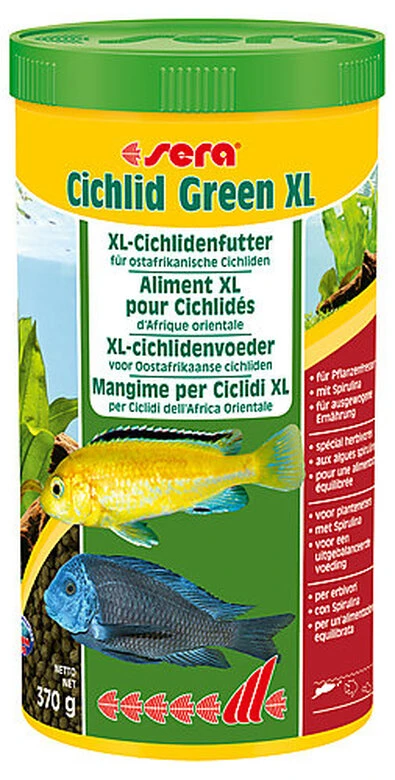 Sera - Aliments Cichlid Green XL Pour Cichlidés D'Afrique Orientale - 1L 3 Sera - Aliments Cichlid Green XL Pour Cichlidés D'Afrique Orientale - 1L