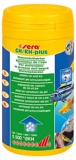 Sera - Durcisseur De L'Eau GH/KH-Plus Pour Aquarium - 250ml