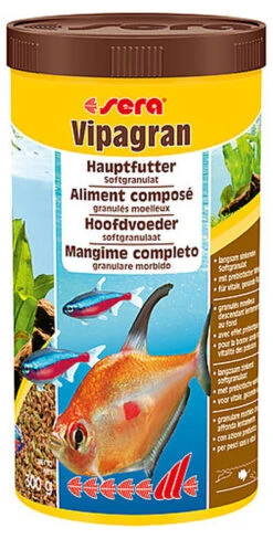 Sera - Aliments Granulés Moelleux Vipagran Pour Poissons - 1L