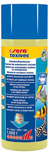 Sera - Élimine Les Substances Nocives Toxivec Pour Aquarium - 250ml