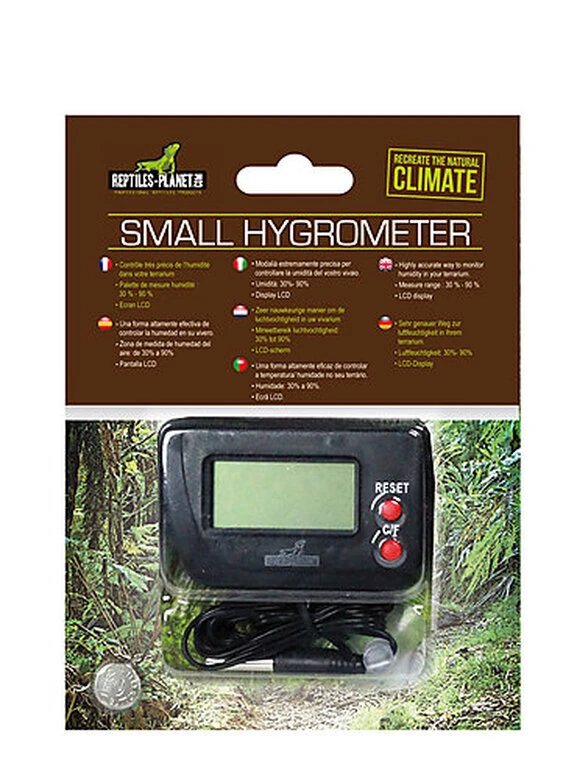 Reptiles Planet - Hygromètre Digital Small Hygrometer Pour Terrarium 3 Reptiles Planet - Hygromètre Digital Small Hygrometer Pour Terrarium