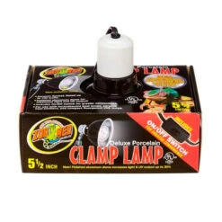 Zoomed - Réflecteur Ampoule Deluxe Porcelain Clamp Lamp Pour Terrarium - 100W