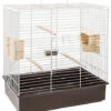 Ferplast - Cage Sonia Pour Oiseaux - Gris 2 Ferplast - Cage Sonia Pour Oiseaux - Gris -Magasin De Fournitures Pour Animaux De Compagnie 16467