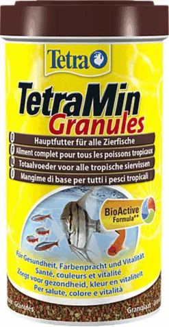 Tetra - Aliment Complet TetraMin Granules En Granulés Pour Poissons Tropicaux