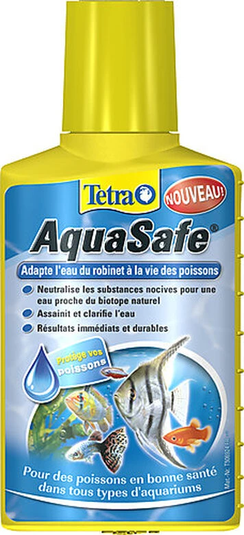 Tetra - Conditionneur D'Eau AquaSafe Pour Poissons Tropicaux 3 Tetra - Conditionneur D'Eau AquaSafe Pour Poissons Tropicaux