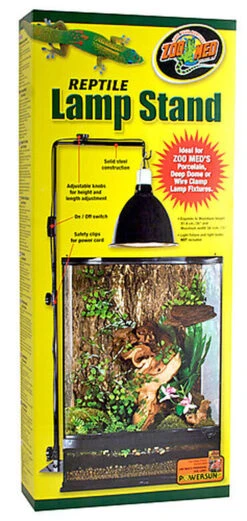 Zoomed - Support De Lampe Sur Pied Réglable Lamp Stand Pour Terrarium - 97cm