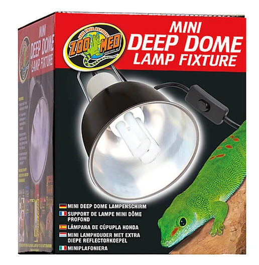 Zoomed - Support De Lampe Mini Dôme Profond Mini Deep Dome LF-18E Pour Terrarium - 100W 3 Zoomed - Support De Lampe Mini Dôme Profond Mini Deep Dome LF-18E Pour Terrarium - 100W