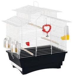 Ferplast - Cage Pagode Pour Oiseaux - Blanc