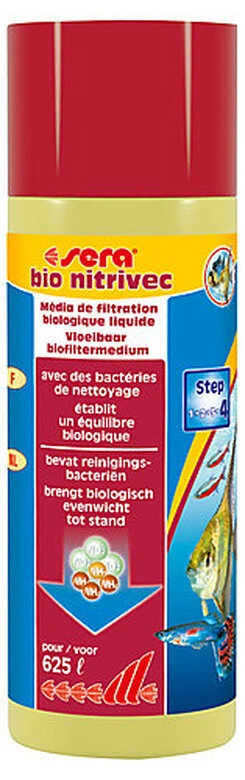 Sera - Filtration Biologique Liquide Bio Nitrivec Pour Aquarium - 250ml