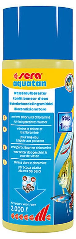 Sera - Conditionneur D'Eau Aquatan Pour Aquarium - 500ml