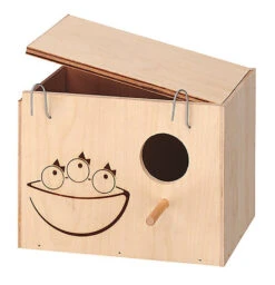 Ferplast - Nid En Bois Pour Oiseaux