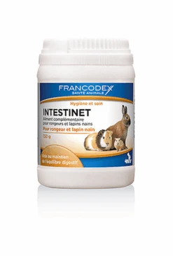 Francodex - Aliment Intestinet Qui Maintien L'Équilibre Digestif Pour Rongeur - 150g
