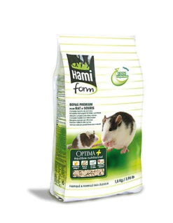 Hamiform - Repas Premium Optima+ Pour Rat Souris - 1,8Kg