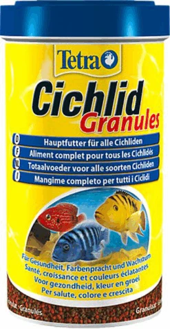 Tetra - Aliment Complet Cichlid Granules Pour Cichlidés - 500ml