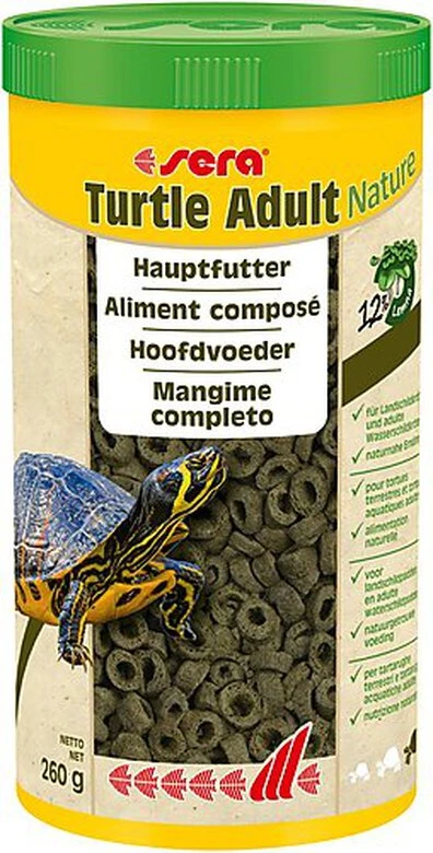 Sera - Alimentation Turtle Adult Nature Pour Tortue - 1L 3 Sera - Alimentation Turtle Adult Nature Pour Tortue - 1L