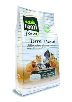 Hamiform - Terre à Bain Minérale Pour Rongeur - 2,5Kg