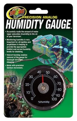 Zoomed - Hygromètre Aiguille Th21 Pour Reptile