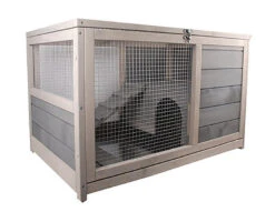 Rongis - Cage En Vois Vinland Pour Lapin Et Cochon D'inde - 80cm