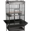 United Bird - Cage Galio Avec Roulettes Pour Perroquets - Anthracite -Magasin De Fournitures Pour Animaux De Compagnie 46143