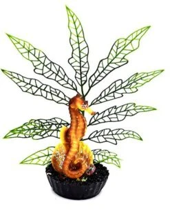 Labeo - Plante De Décoration Avec Hippocampe Coloré Pour Aquarium