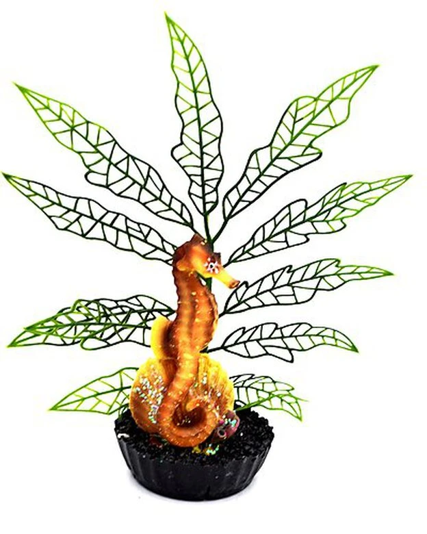 Labeo - Plante De Décoration Avec Hippocampe Coloré Pour Aquarium 3 Labeo - Plante De Décoration Avec Hippocampe Coloré Pour Aquarium