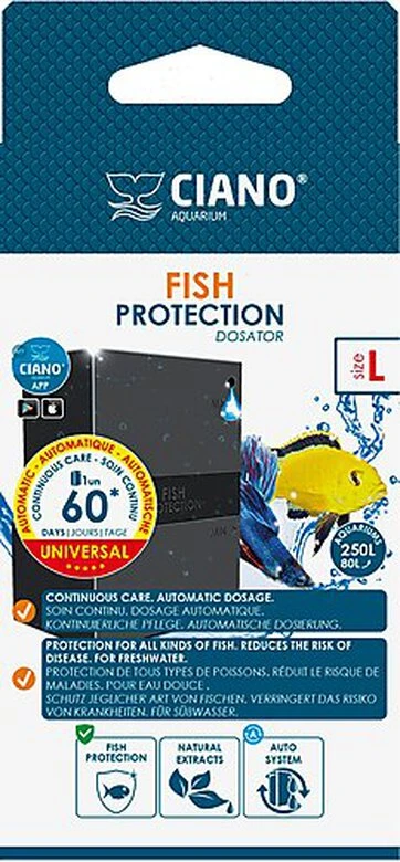 Ciano - Traitement Fish Protection Dosator Pour Poisson - L 3 Ciano - Traitement Fish Protection Dosator Pour Poisson - L