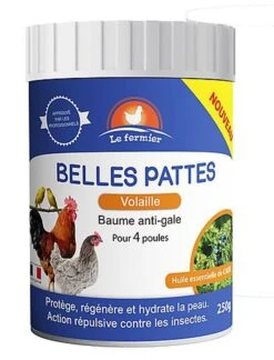 Le Fermier - Baume Belles Pattes Pour Basse Cour - 250g