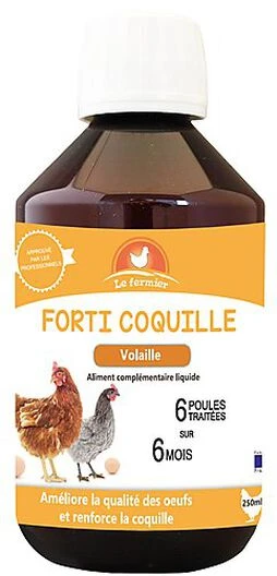 Le Fermier - Aliment Complémentaire Forti Coquille Pour Basse Cour - 250ml 3 Le Fermier - Aliment Complémentaire Forti Coquille Pour Basse Cour - 250ml