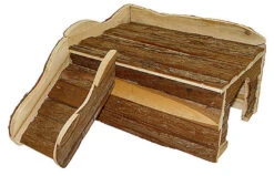 Rongis - Maison En Bois Rampe Pour Cochon D'Inde Et Gerbille