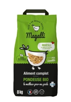 Magalli - Aliment Complet Pondeuse Bio Pour Basse-cour - 8Kg