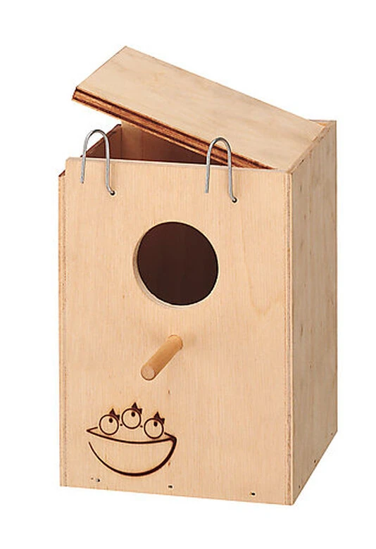 Ferplast - Nid En Bois Pour Oiseaux 4 Ferplast - Nid En Bois Pour Oiseaux – Image 2