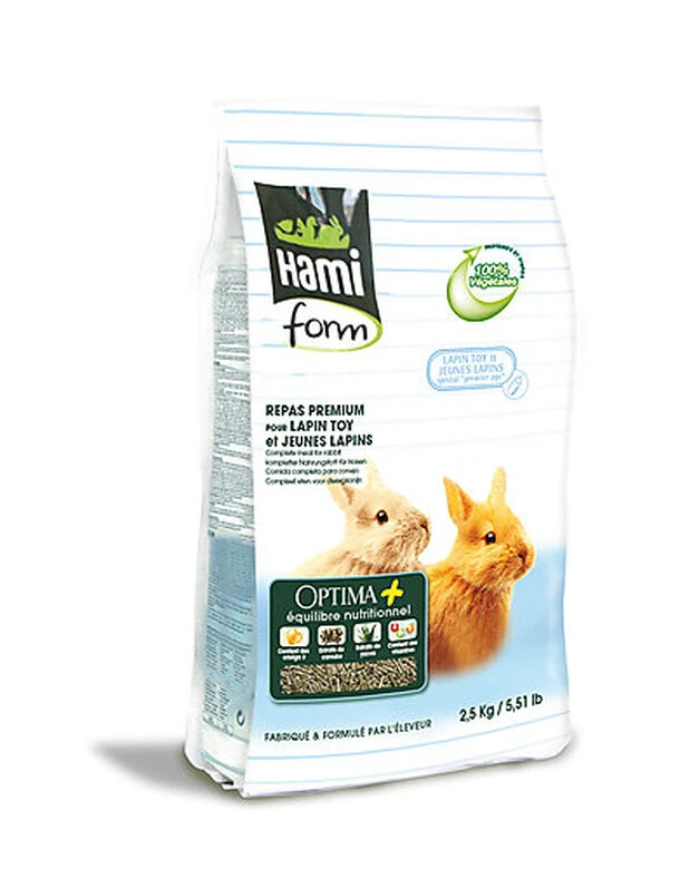 Hamiform - Repas Premium Optima+ Pour Lapin Toys Et Jeune Lapin - 2,5Kg 3 Hamiform - Repas Premium Optima+ Pour Lapin Toys Et Jeune Lapin - 2,5Kg