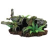 Terradel - Décoration Epave D'Avion Jungle Pour Aquarium -Magasin De Fournitures Pour Animaux De Compagnie 64446