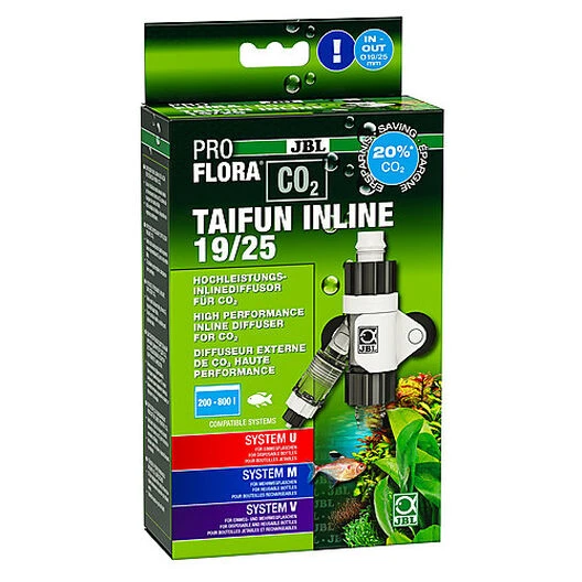 JBL - Diffuseur CO2 Proflora Taifun Inline 19/25 Pour Aquarium 3 JBL - Diffuseur CO2 Proflora Taifun Inline 19/25 Pour Aquarium