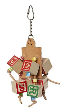 United Bird - Jouet à Suspendre Cubic Tree Pour Perruche - 38cm