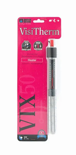 Aquarium Systems - Chauffage VisiTherm VTX Pour Aquarium 25L à 50L - 50W