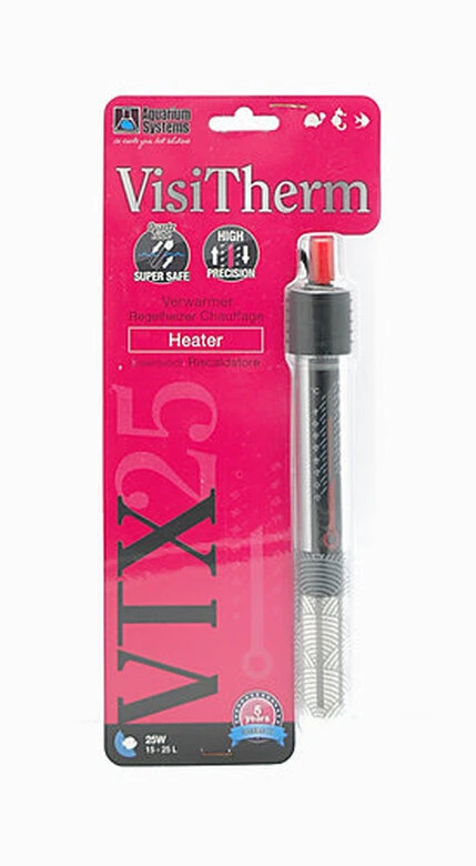 Aquarium Systems - Chauffage VisiTherm VTX Pour Aquarium 15L à 25L - 25W 3 Aquarium Systems - Chauffage VisiTherm VTX Pour Aquarium 15L à 25L - 25W