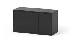 Aquatlantis - Meuble SUBLIME 150 Noir Pour Aquarium - 150x60x83cm
