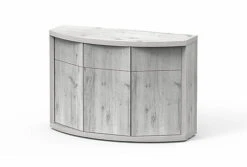 Aquatlantis - Meuble SUBLIME HORIZON 120 Chêne Blanc Pour Aquarium - 120x49x83cm