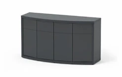 Aquatlantis - Meuble SUBLIME HORIZON 150 Anthracite Pour Aquarium - 150x54x83cm