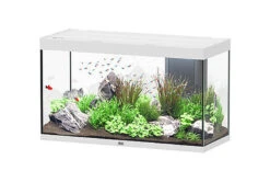 Aquatlantis - Aquarium SUBLIME 120 Led Blanc Brillant - 333L