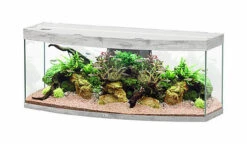 Aquatlantis - Aquarium SUBLIME HORIZON 150 Led Chêne Blanc - 363L