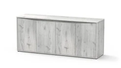 Aquatlantis - Meuble SPLENDID 200 Chêne Blanc Pour Aquarium - 200x50x83cm
