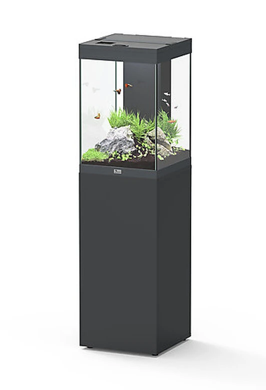 Aquatlantis - Aquarium + Meuble Led équipé AQUA TOWER 96 Anthracite - 96L 3 Aquatlantis - Aquarium + Meuble Led équipé AQUA TOWER 96 Anthracite - 96L