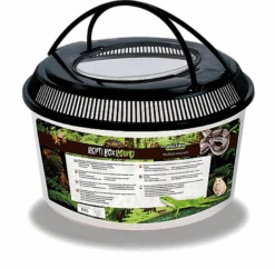 Reptiles Planet - Terrarium En Plastique Repti Box Rond - 30x14cm