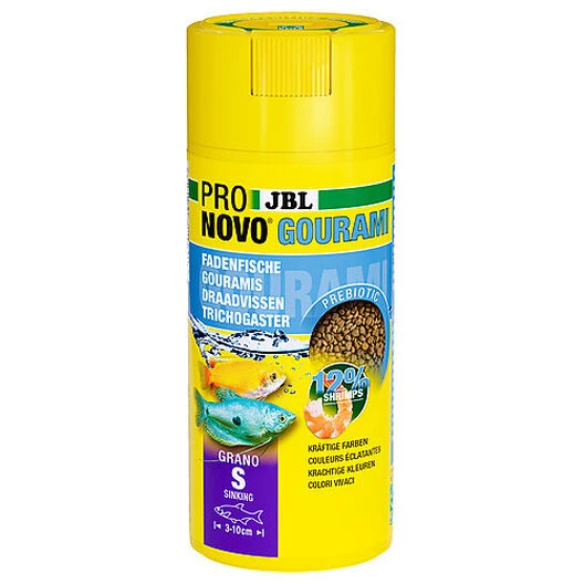 JBL - Aliment En Granulés Pronovo GOURAMI GRANO Pour Poissons Tropicaux - 250ml 3 JBL - Aliment En Granulés Pronovo GOURAMI GRANO Pour Poissons Tropicaux - 250ml